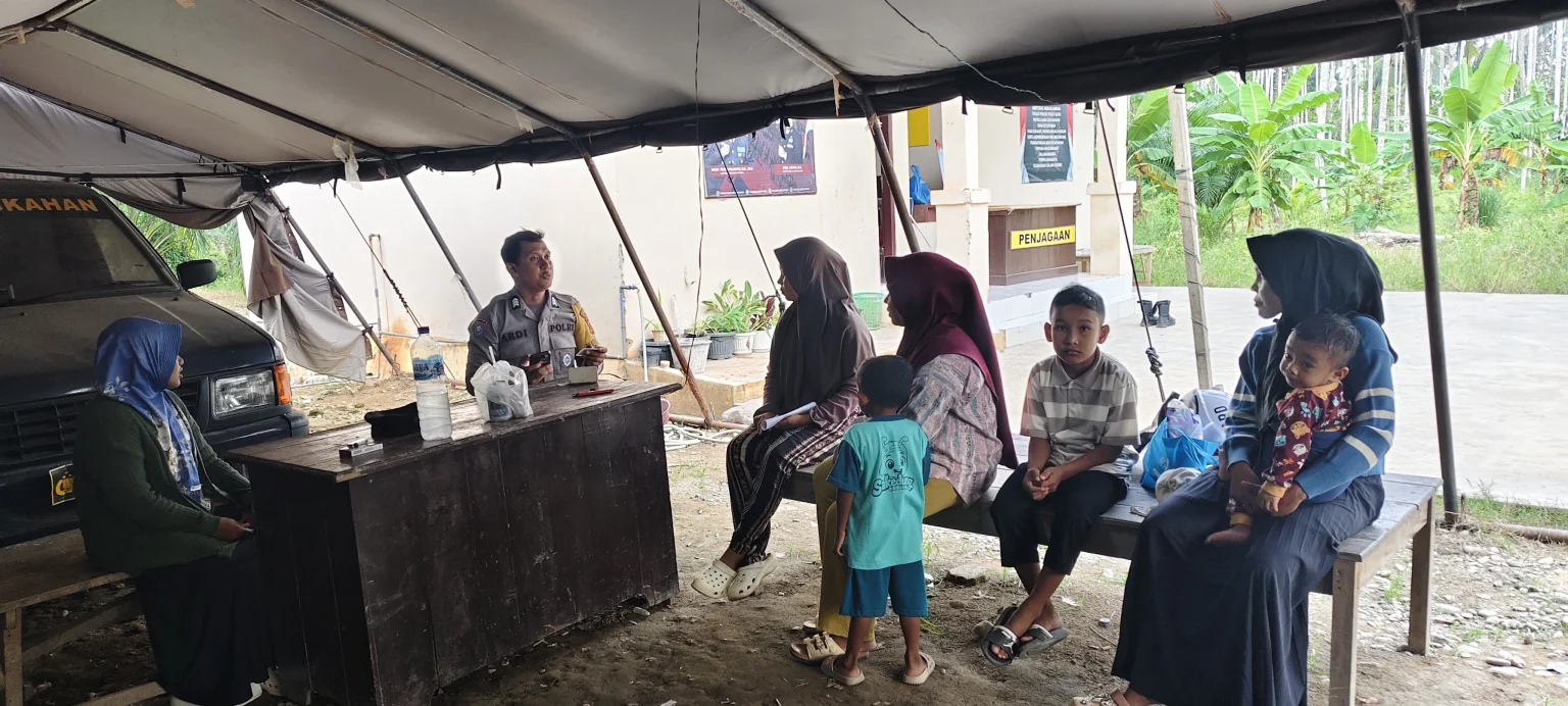 Kapolsek Langkahan Ipda Irvan Prioritaskan Pendampingan Warga Melalui Program Perlinsos
