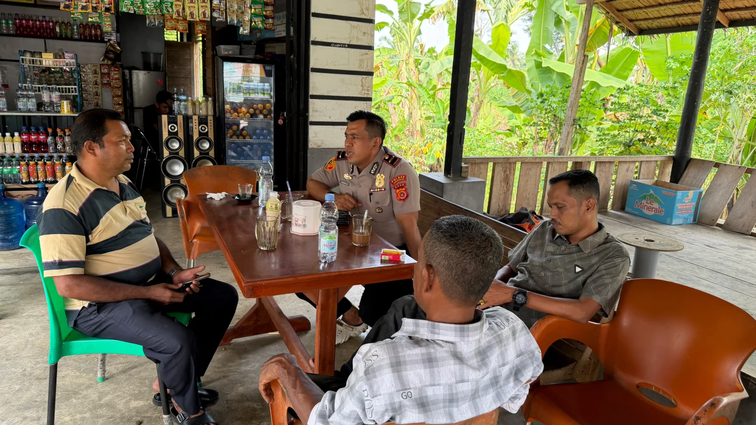 Kapolsek Simpang Keuramat Ipda Ramzani Serap Aspirasi Masyarakat Paya Tegoh untuk Perkuat Kamtibmas